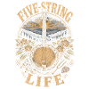 Bluegrass Musik Five String Life
