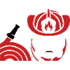 Feuerwehrhelm Schlauch Icon
