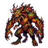 Infernalisches Behemoth-Wesen