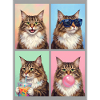 Katzen Norwegische Waldkatze Katze
