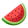 Wassermelonenscheibe