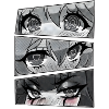 Herzaugen Manga Panels