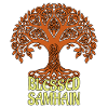 Samhain Wicca Wicca-Orangenbaum des Lebens