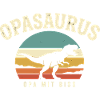Opasaurus Opa mit Biss