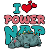 Power-Nap Hippo. Ich liebe es!