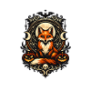 Fuchs im Mondkreis