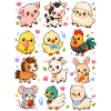 Kawaii Bauernhoftiere | Hof & Landliebe