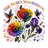 Liebe Freiheit Selbstbestimmung T-Shirt Regenbogen