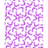 Purpur Spiralquadrat Muster
