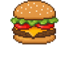 Pixel Diet Burger Nerd