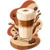 Cremiger Latte für Kaffeefans 