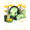 Funny Axolotl Gamer Gaming