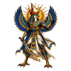 Horus Krieger mit Sonnenstern