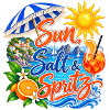 Sonne Salz Spritz Strandvibes