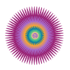 Abstrakte Blume