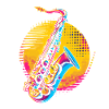 Saxophon Synthwave