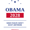 Wahljahr 2028 Satire Textdruck