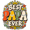 Retro Bester Arabischer Stil Baba