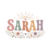 Sarah Blütenkranz mit Sonnenstrahlen