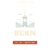 Bern Schweiz Retro Reise-Emblem