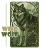 Jugendstil-Wildwolf