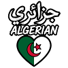 Design der algerischen Herzflagge