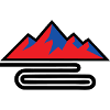 Berge Alpenpass Logo