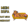Mein Sofa hat mich gebucht