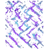 Neon Cyber Anti Gesichtserkennung Muster 