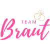 Team Braut Pink Script