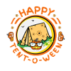 Camping im halloween lustig