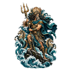 Meeresgott Poseidon