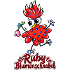 Ruby Blumenschnabel - fröhlicher Blütenvogel