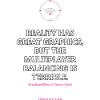 Great Graphics, Bad Balancing · dunkle Kleidung