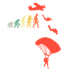 Fallschirmspringer Evolution Absprung Fallschirm