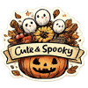 Cute & Spooky Kürbis-Design