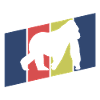 Affen Silhouette Retro