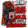 Teufel mit Hausverbot Spruchprint