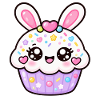 Bunny Cupcake-Streusel