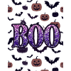 Boo Glitter Halloween-Nacht