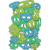 Skulls (Greens)