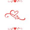 Ich liebe Witze Herzdesign