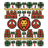 Christmas Reggae Lion