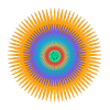 Abstrakte Blume 2