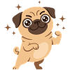 Mops Sternenzauber