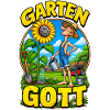 Garten Gott – Funny Gardener Gardening