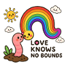 Love Knows No Bounds – Regenbogen & Wurm
