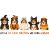 Shetland Sheepdog Halloween Crew
