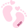Baby verkünden 2027 Mädchen
