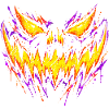 Gruseliges Monster Gesicht Halloween